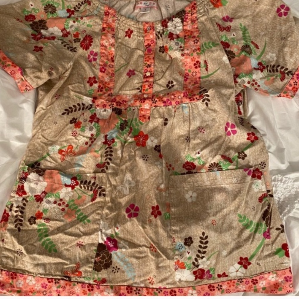 Khaki Nursing Scrub Set